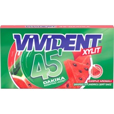 Vivident 45DK Cüzdan Karpuzlu Sakız 26 G (6'li Paket)