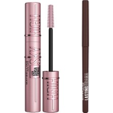 New York Lasting Drama Automatic Liner Göz Kalemi- Brown Sugar & Lash Sensational Sky High Maskara