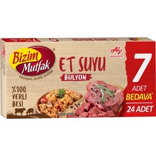 Bizim Mutfak Yerli Besi Et Bulyon 24 x 10 G (6'li Paket)