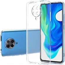 Xiaomi Poco F2 Pro Uyumlu Kamera Korumalı Darbe Önleyici Ultra Slim Tpu Şeffaf Silikon Kılıf (�