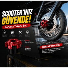Bisiklet Dünyam Yarı Metal Elektrikli Scooter Koruma Takozu [2çift]