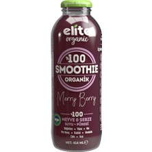 Elite Naturel Elite Organik Smoothie Merry Berry 414 ml (3'li Paket)