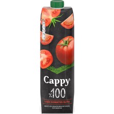 Cappy %100 Domates Suyu Karton Kutu 1 L (5'li Paket)