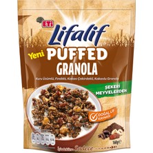 Eti Lifalif Puffed Granola Kakao 160G (5'li Paket)