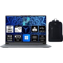 Lenovo Ideapad Slim 3 Intel Core I5 13420H 8GB 1TB+ 1TB SSD Windows 11 Pro 15.3" Taşınabilir Bilgisayar +Boz Çanta