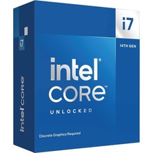Core I7-14700KF 3.40GHZ 20 Çekirdek 28MB L3 Önbellek Soket 1700 Işlemci