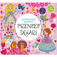 Blueb Çocuklar Için Mandala - Prenses Diyarı