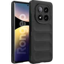 Redmi Note 14 Pro 5g Için Kılıf Matte-Black Rugged Koruyucu Kalın Yapılı Kamera Yükseltili I