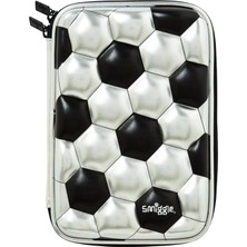 Smiggle Football Silver 3D Hardtop Kalemkutu