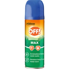 Off! Sinekkovar Sprey Max 100 ml 6 Saate Kadar Etki (3'li Paket)