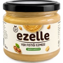 Ezelle  Yer Fıstığı Ezmesi Şekersiz 300 Gr.