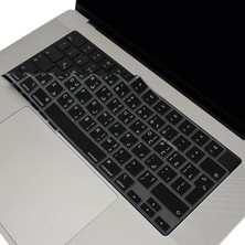 MacBook Arapça Klavye Koruyucu Uk Ters L Enter M1-M5 | A2681 A3113 A3240 A3449 A2941 A3241 A2442 A2
