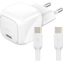 Boostcharge Kompakt Duvar Şarj Cihazı 30 W, Seyahat Dostu Usb-C Power Delivery Hızlı Şarj, Ipho