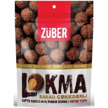 Züber Lokma Kakao Çekirdekli Çifte Kavrulmuş Fındık Ezmeli 96 G (4'li Paket)