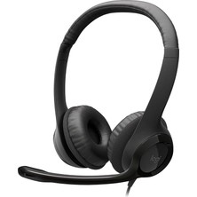 H390 Kablolu Kulak Üstü Mikrofonlu Kulaklık, Dijital Stereo Ses, Katlanabilir Gürültü Önleyic