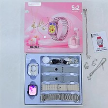 Tastech Akıllı Kol Saati Kolye Küpe Bluetooth Kulaklık Hediyeli Saat