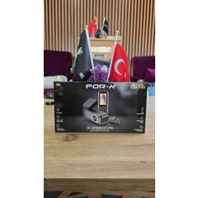 For-X X-256DVR-4K-2K Çözünürlük-Profesyonel 2 Kameralı Araç Kayıt Kamerası