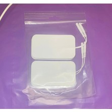 Premini Yedek Elektrot Tens Pedi 5x9 Cm, 4'lü Paket, Köpük Yüzeyli