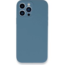 Zenvia Apple Iphone 13 Pro Max Kılıf Lansman Legant Silikon - Açık Mavi