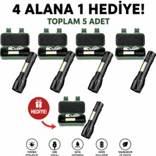Cata Şarj Edilebilir Ledli El Feneri 5 Al 1 Öde