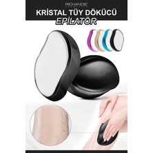 Premini Kristal Tüy Dökücü Epilatör Siyah, Pürüzsüz Cilt Için Ideal Seçim
