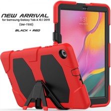 Zenvia Samsung Galaxy T510 Tab A 10.1 Kılıf Griffin Tablet Kapak - Kırmızı