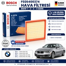 Bosch Orijinal F026400374 13718511668 Hava Filtresi Bmw Uyumlu