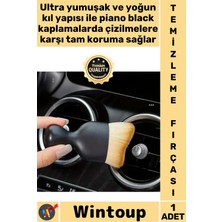 Wintoup #fırça Ultra Hassas Torpido Klima Piano Çizmez Profesyonel Araba Şık Yumuşak Detay Temizlik Fırçası