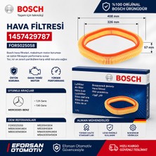Bosch Orijinal 1457429787 5025058 Hava Filtresi Mercedes Uyumlu