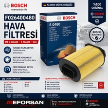 Bosch Orijinal F026400480 16546HG00B Hava Filtresi Mercedes Uyumlu