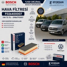 Bosch Orijinal F026400007 7E0129620A Hava Filtresi Volkswagen Uyumlu