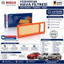 Bosch Orijinal F026400346 51817708 Hava Filtresi Fiat Uyumlu