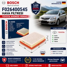 Bosch Orijinal F026400545 13713465456 Hava Filtresi Toyota Uyumlu