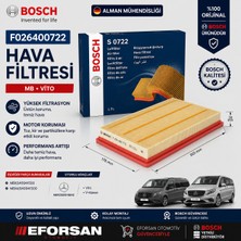 Bosch Orijinal F026400722 6540941500 Hava Filtresi Mercedes Uyumlu