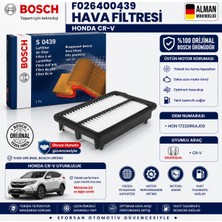 Bosch Orijinal F026400439 17220R6AJ00 Hava Filtresi