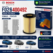 Bosch Orijinal F026400492 1448616 Hava Filtresi Ford Uyumlu