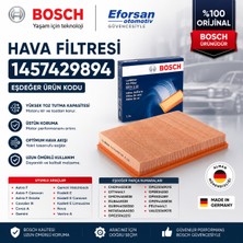 Bosch Orijinal 1457429894 94455838 Hava Filtresi Opel Isuzu Citroen Uyumlu