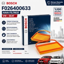 Bosch Orijinal F026400633 04C129620E Hava Filtresi Volkswagen Seat Uyumlu