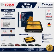 Bosch Orijinal 1457433951 17220P07000 Hava Filtresi Honda Uyumlu