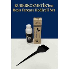 Biomagic 8.00 Açık Kumral Organik Içerikli Amonyaksız Kalıcı Kokusuz Saç Boyası +Oksidan Boya Fırçası Hediyeli