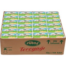 Sütaş Kahvaltılık Porsiyon Tereyağı Tek Kullanımlık 10 Gram x 96 Adet