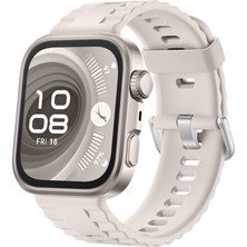 Motto Ticaret Huawei Fit 4 Nova Silikon Kordon (Saat Değildir) - Bej