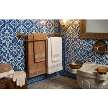 Nf Natural Fabrica % 100 Pamuk Banyo ve Hamam Havlu Seti Aile Seti Çeyizlik  4'lü Set