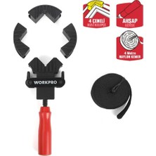 EstoreBox Workpro WP232044 4m Ayarlanabilir Bant Tipi Dört Köşeli Profesyonel Işkence