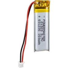 EstoreBox Powermaster 501235 3.7 Volt 150 Mah Lityum Polimer Pil