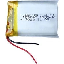 EstoreBox Powermaster 103040 3.7 Volt 1200 Mah Lityum Polimer Pil