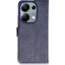 Najmaddin Mep Xiaomi Redmi Note 13 Pro 4g Kılıf Trend S Plus Kapaklı Kılıf - Lacivert Najmaddin