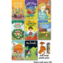 Timaş Çocuk Anne Terliği Kitap Çocuk Kardeş Karşıtlığı Kulübü Saklı Bahçenin Anahtarı Arel ve Enteresan Kumbarası Bay Tekir Onun Tuhaf Kuralları Portakalı Soydum Festivali Melodi