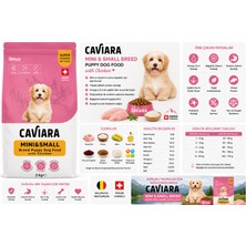 Caviara Mini & Small Tavuklu Yavru Köpek Maması 2 kg
