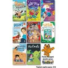 Timaş Çocuk Panda Gezegeni Kitap Çocuk Pelikanım Peli Ay Kaşifi Düşünce Kumandası Duygu Orkestrası Umuda Açılan Pencere Hayvanlarla Konuşan Melodi